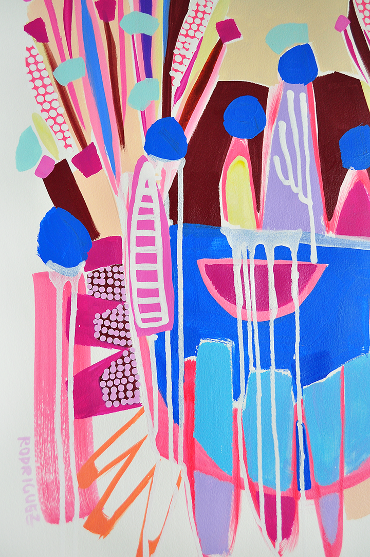 THE ISLANDS BETWEEN US - 22x30 ON PAPER