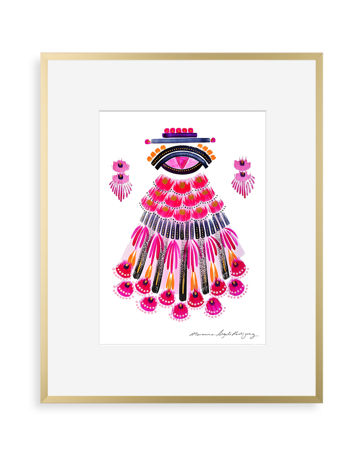 Contemporary art print by Marianne Angeli Rodriguez