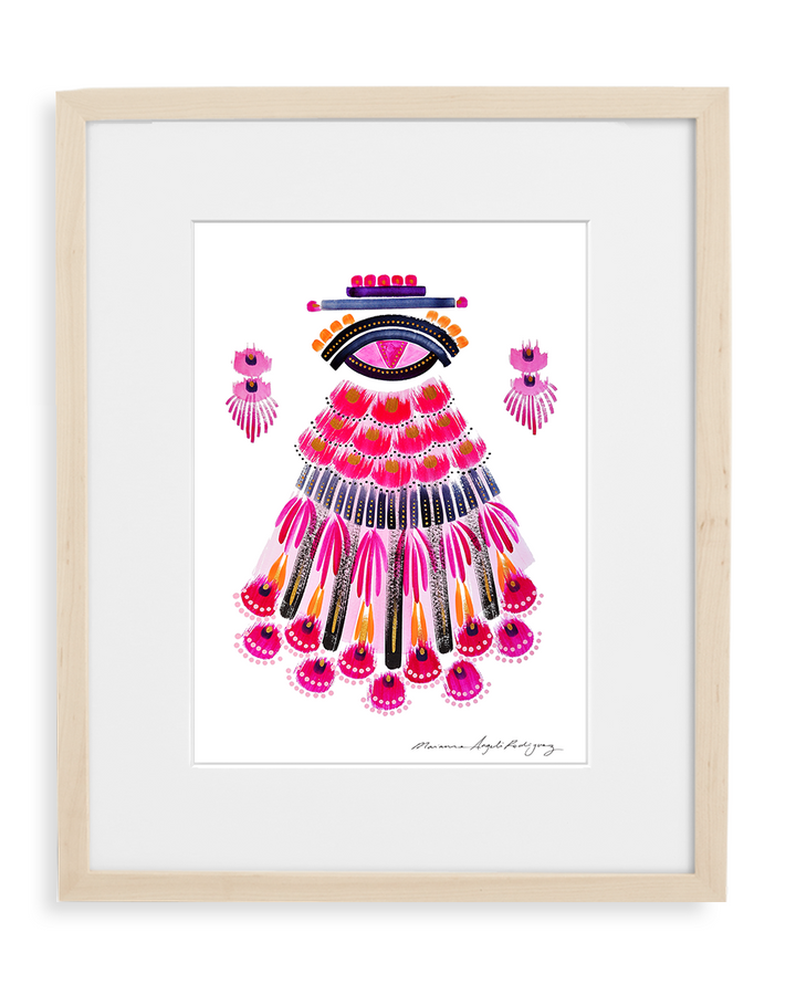 Contemporary art print by Marianne Angeli Rodriguez