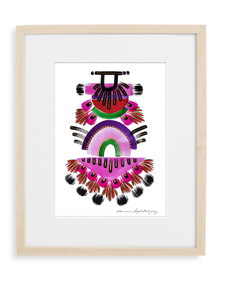 Contemporary art print by Marianne Angeli Rodriguez