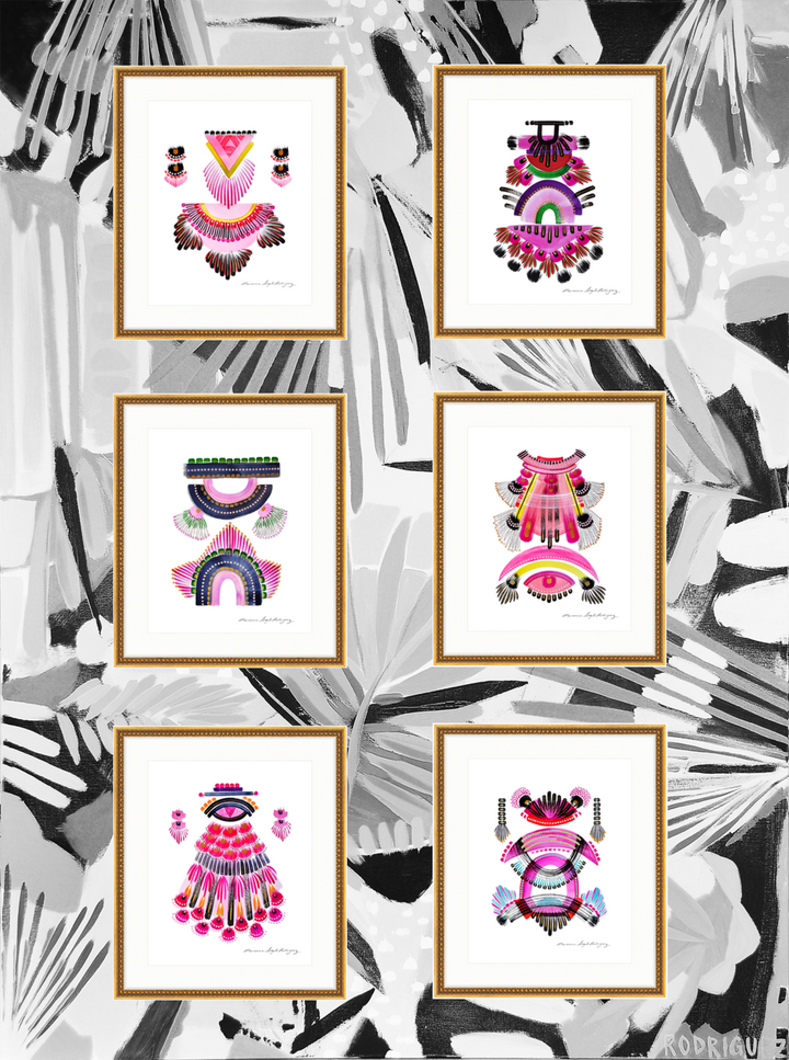 Contemporary art print by Marianne Angeli Rodriguez