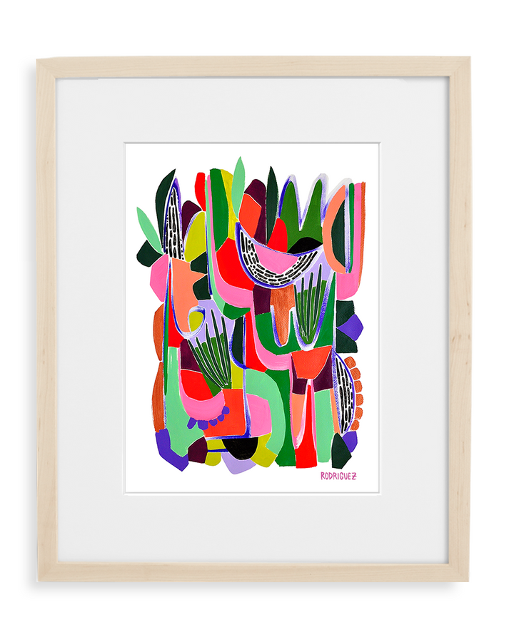 Contemporary art print by Marianne Angeli Rodriguez