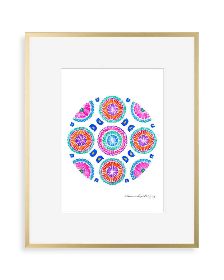 Contemporary art print by Marianne Angeli Rodriguez