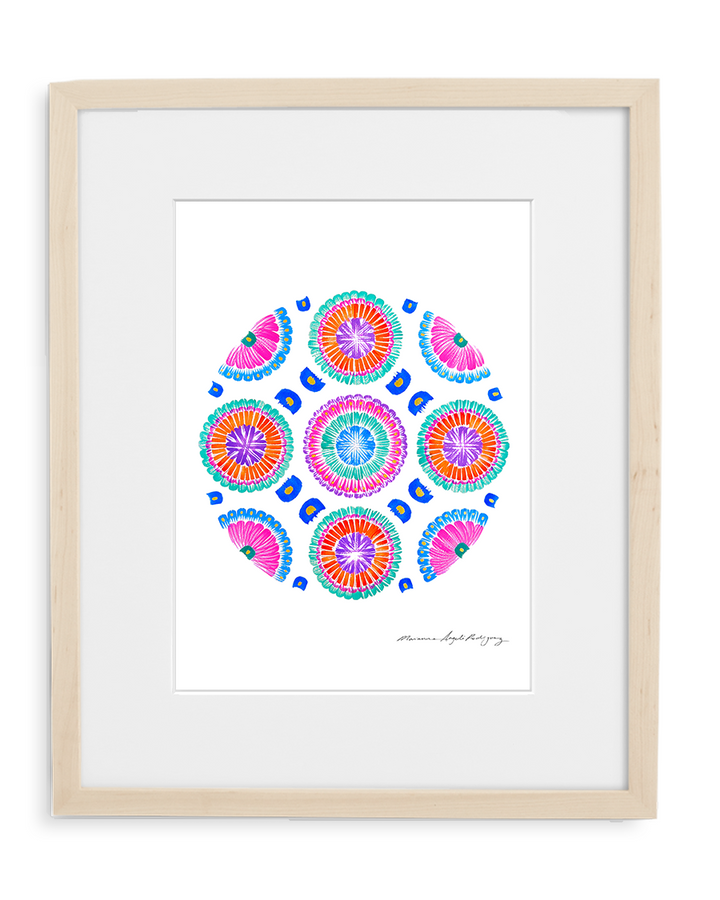 Contemporary art print by Marianne Angeli Rodriguez