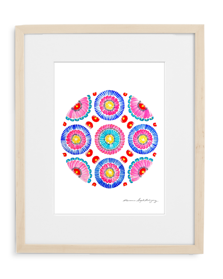 Contemporary art print by Marianne Angeli Rodriguez