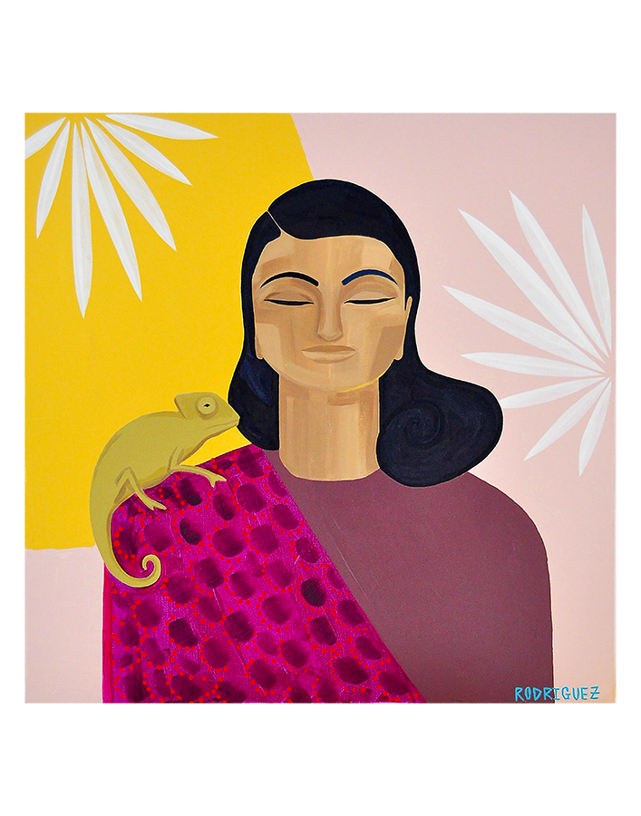 Contemporary art print by Marianne Angeli Rodriguez