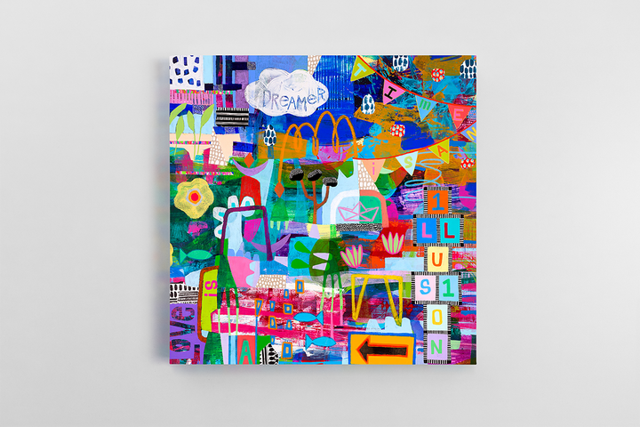 Love Is A Portal - Canvas Print