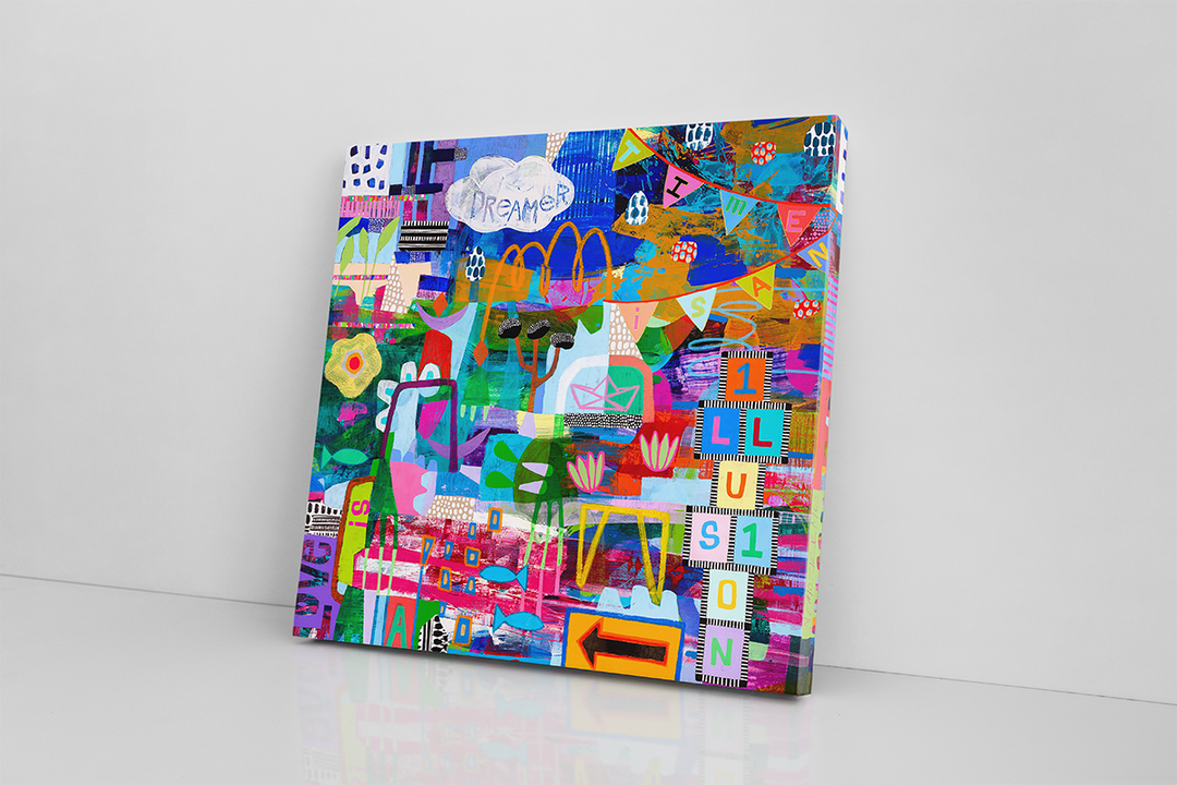 Love Is A Portal - Canvas Print