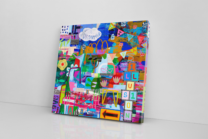 Love Is A Portal - Canvas Print