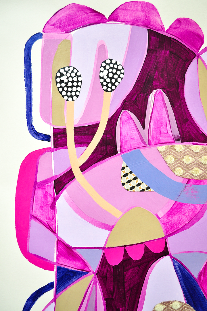 Level Up - 32x42 on paper