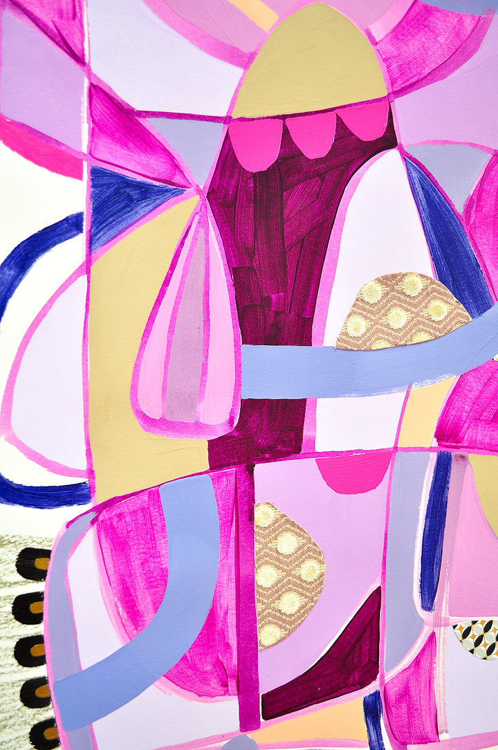 Level Up - 32x42 on paper