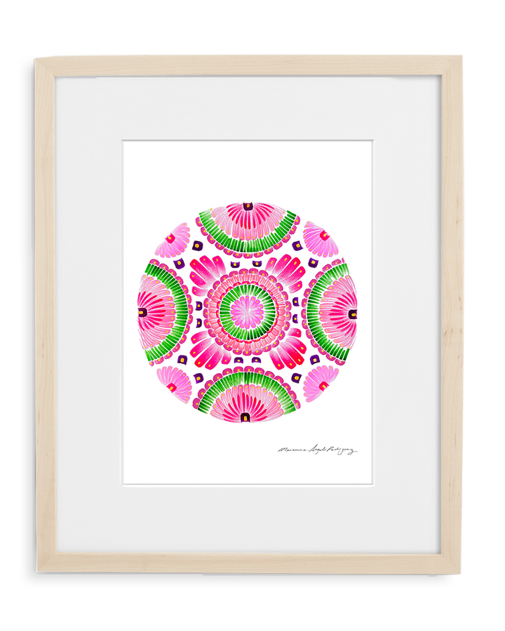 Contemporary art print by Marianne Angeli Rodriguez