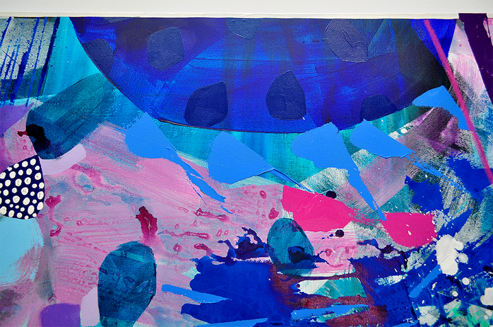 LOST IN YOUR COSMIC RADIANCE - 60x48 on Canvas