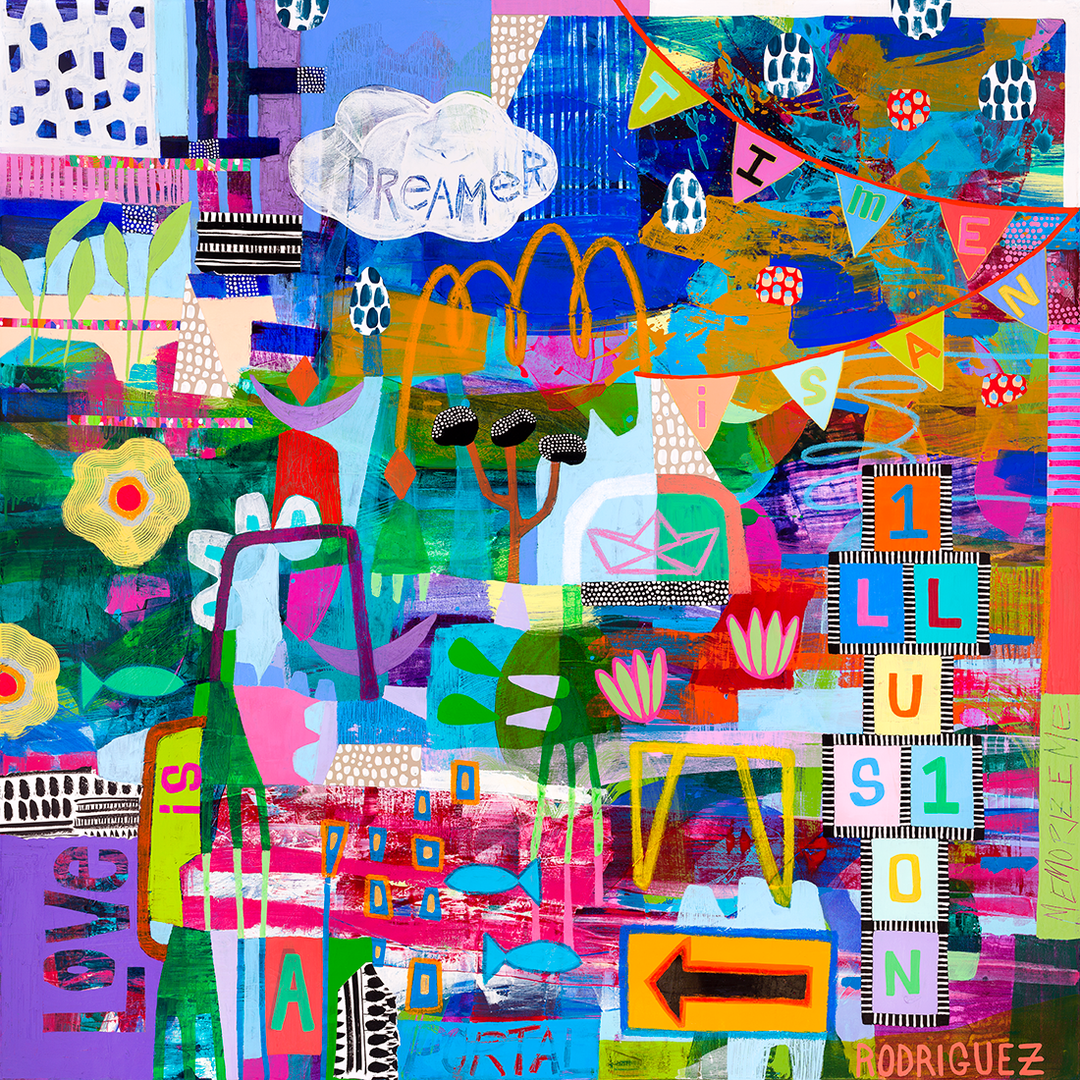 Love Is A Portal - Canvas Print