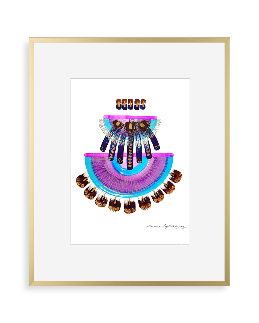 Contemporary art print by Marianne Angeli Rodriguez