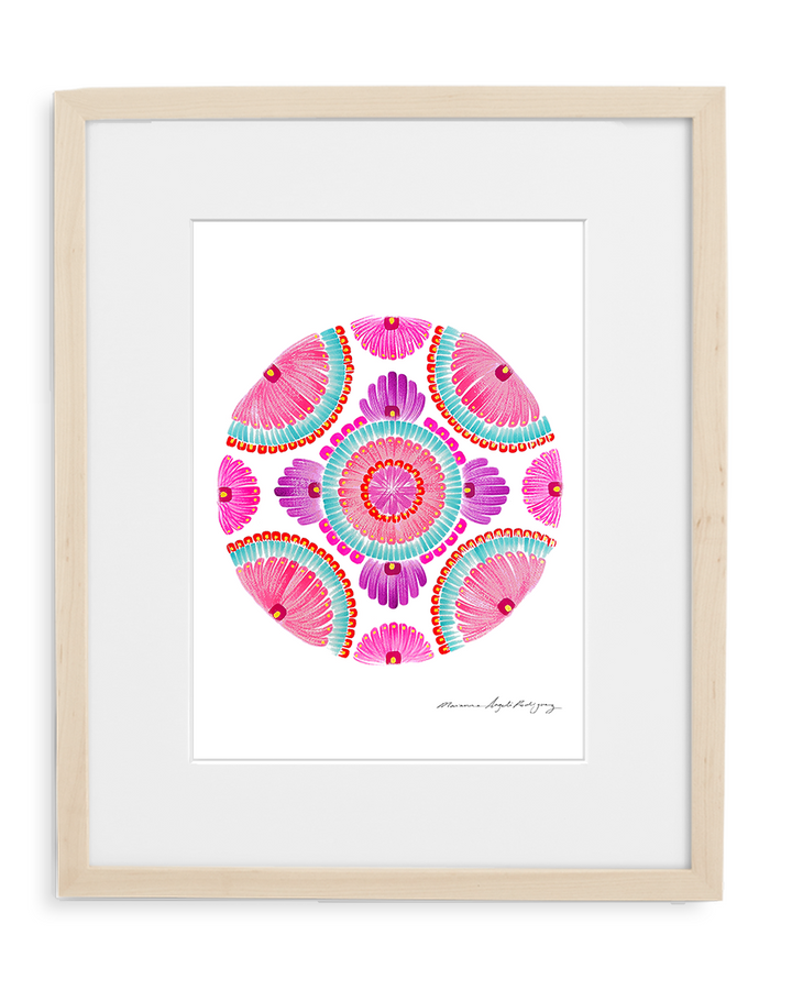 Contemporary art print by Marianne Angeli Rodriguez