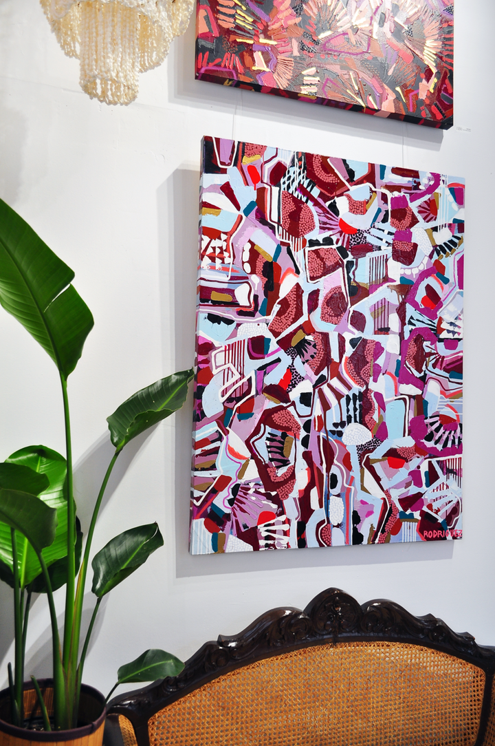 MAP TO KALINGA 48x36 ON CANVAS