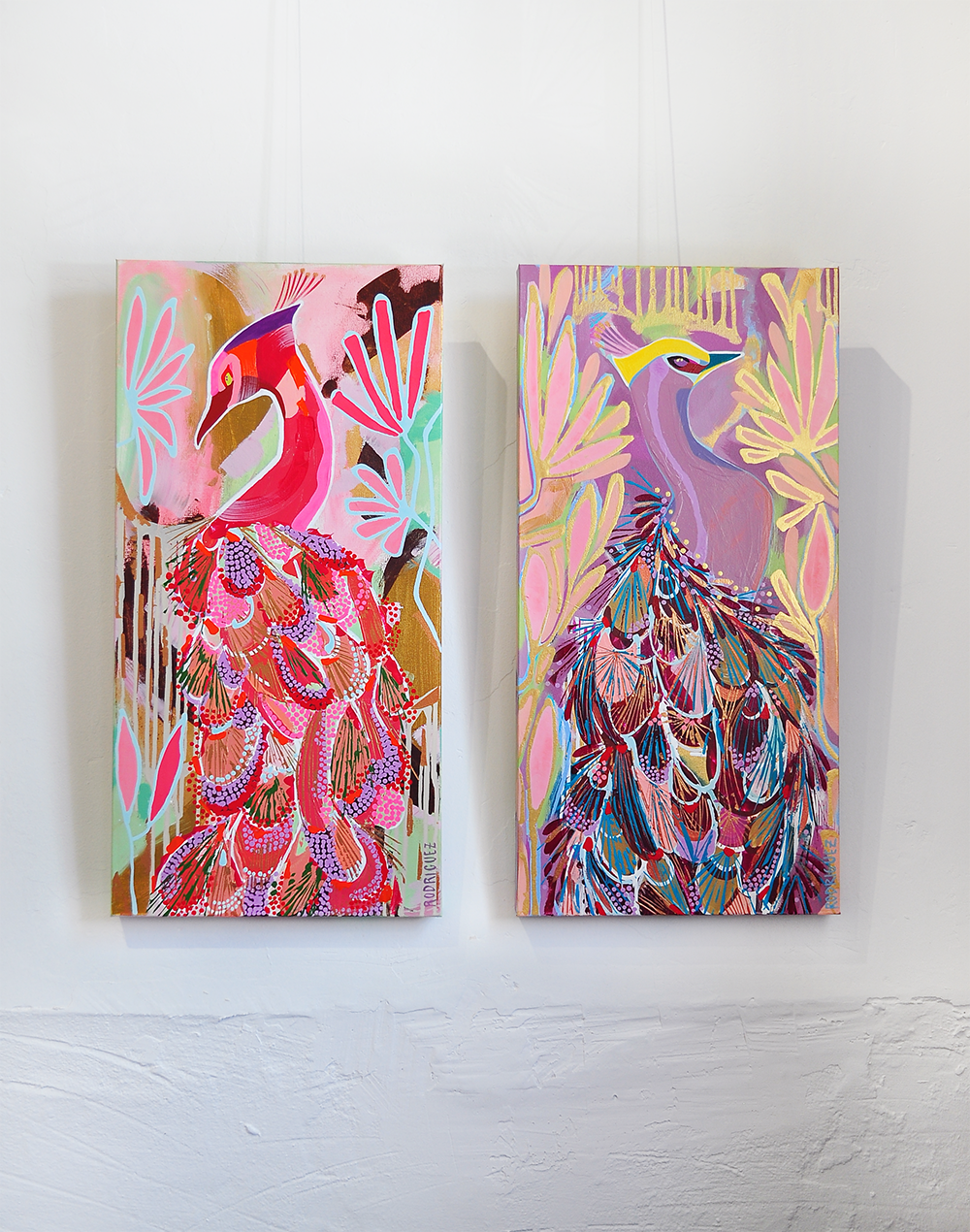 ATHENA 15x30 ON CANVAS