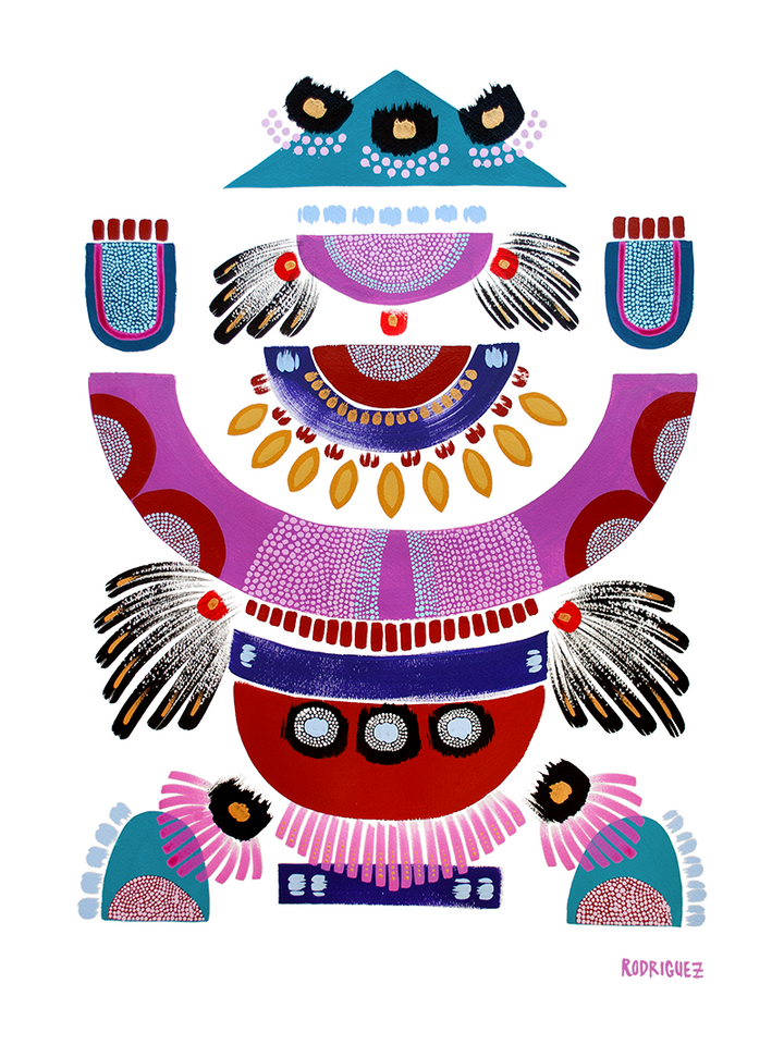 Contemporary art print by Marianne Angeli Rodriguez