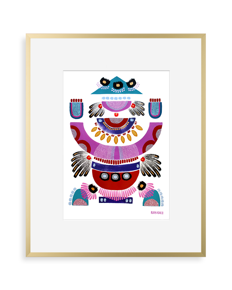 Contemporary art print by Marianne Angeli Rodriguez