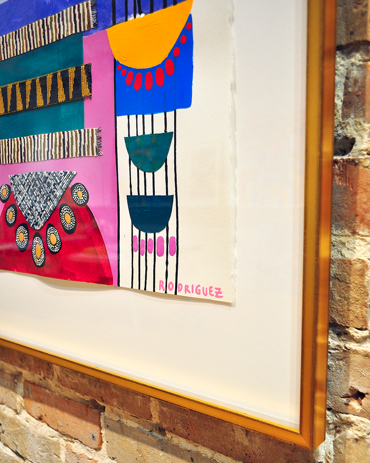 Now or Never - 29x38 Framed Mixed Media