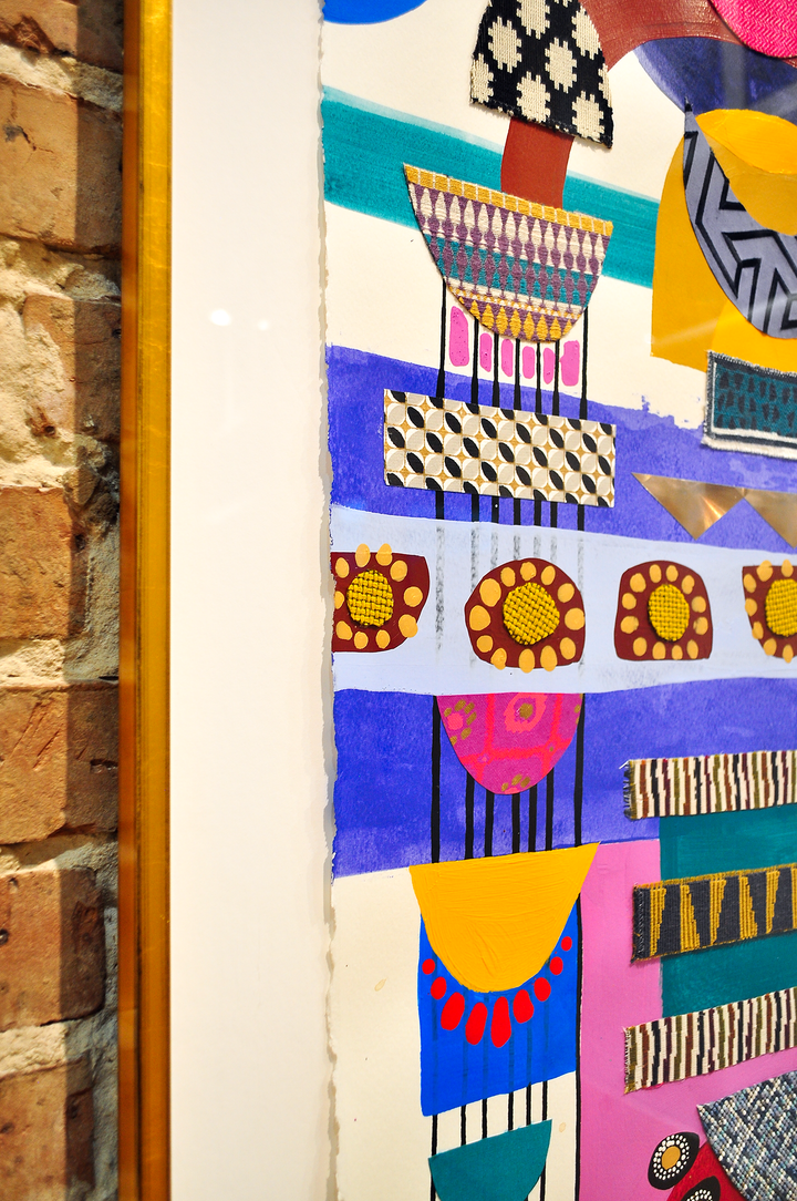 Now or Never - 29x38 Framed Mixed Media