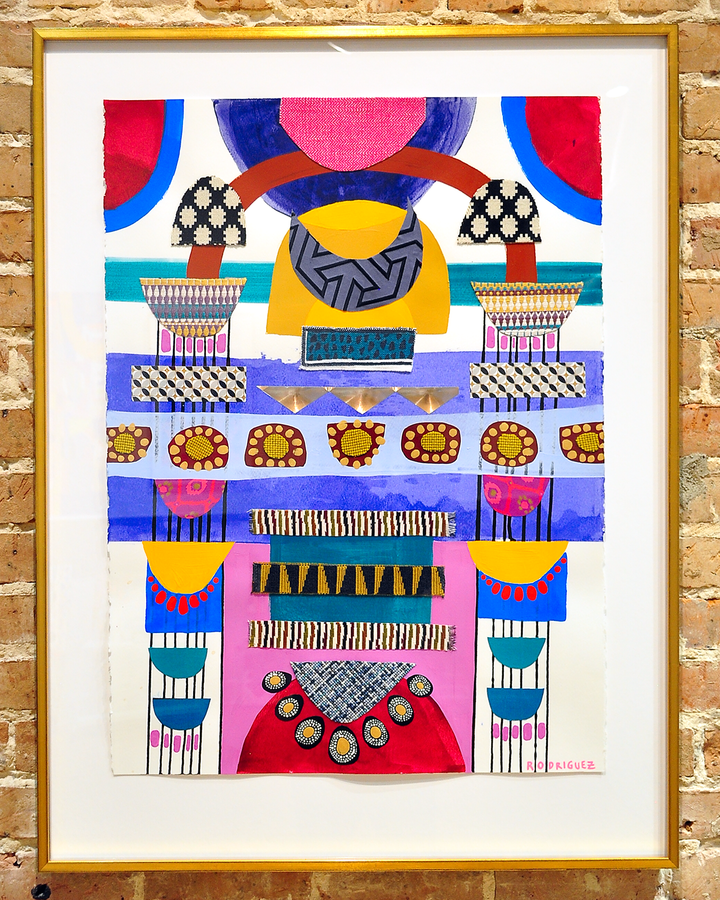 Now or Never - 29x38 Framed Mixed Media