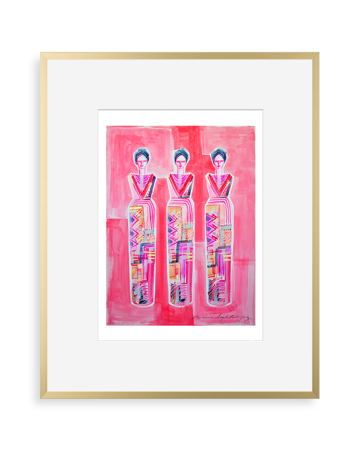 Contemporary art print by Marianne Angeli Rodriguez