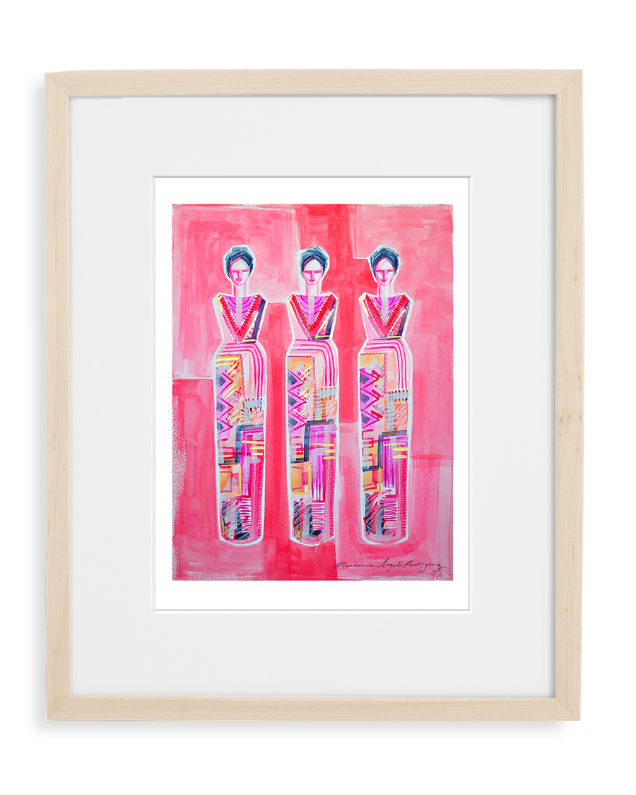 Contemporary art print by Marianne Angeli Rodriguez