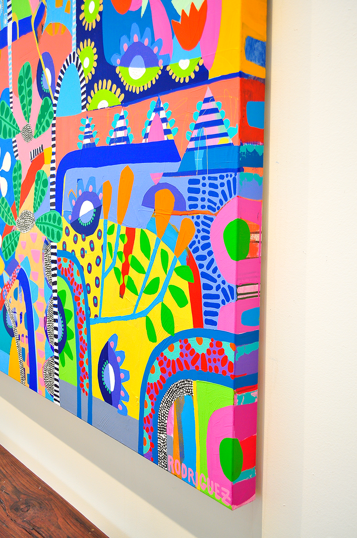 Path of Persistence - 60x48 on Canvas