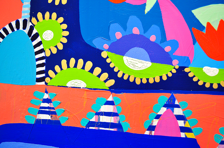 Path of Persistence - 60x48 on Canvas