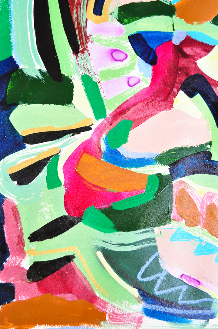 PICNIC AT THE PARK II 22X30 ON PAPER