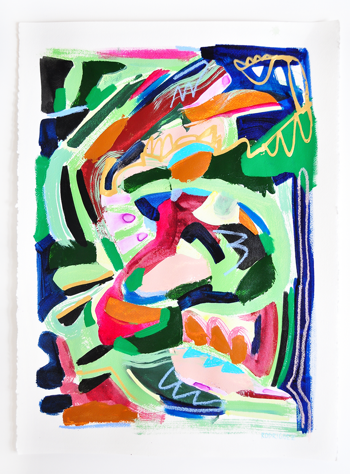 PICNIC AT THE PARK II 22X30 ON PAPER