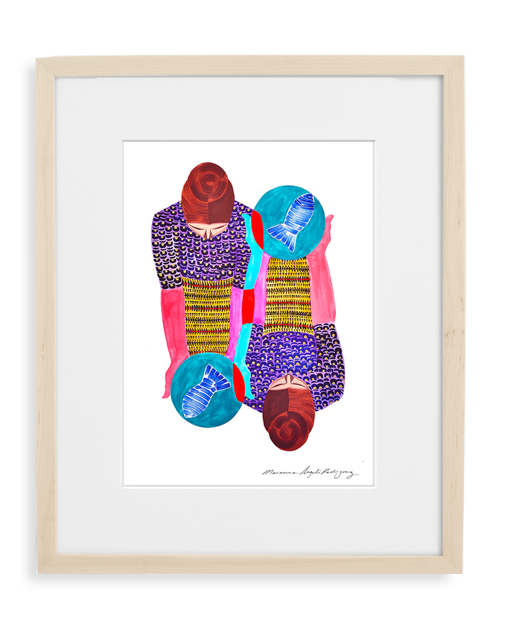Contemporary art print by Marianne Angeli Rodriguez