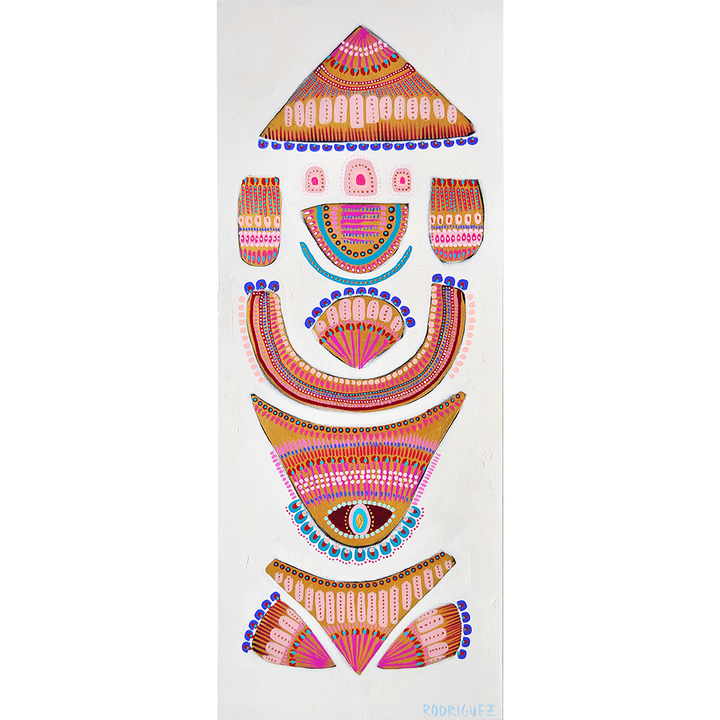 RELIC II 40x16 ON CANVAS