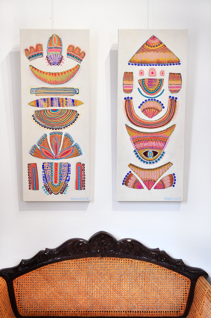 RELIC II 40x16 ON CANVAS