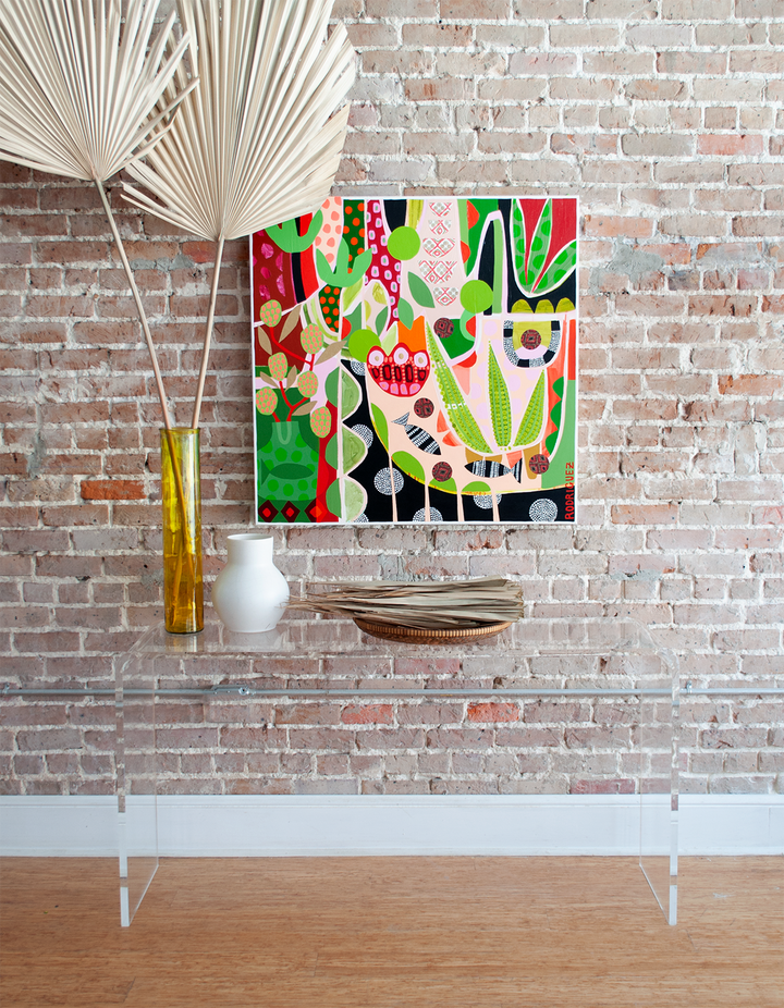 Hidden Place - 36x36 on Canvas