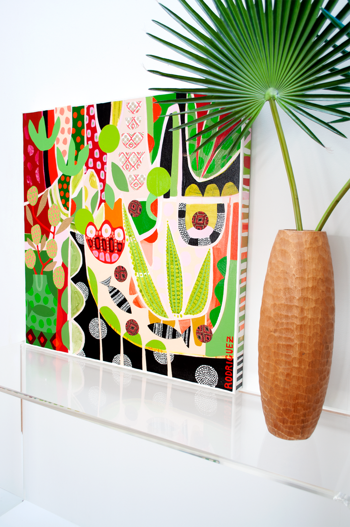 Hidden Place - 36x36 on Canvas