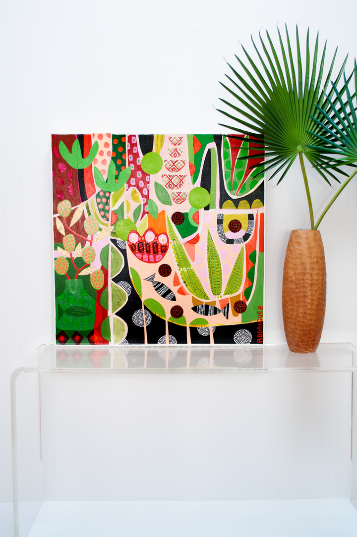 Hidden Place - 36x36 on Canvas