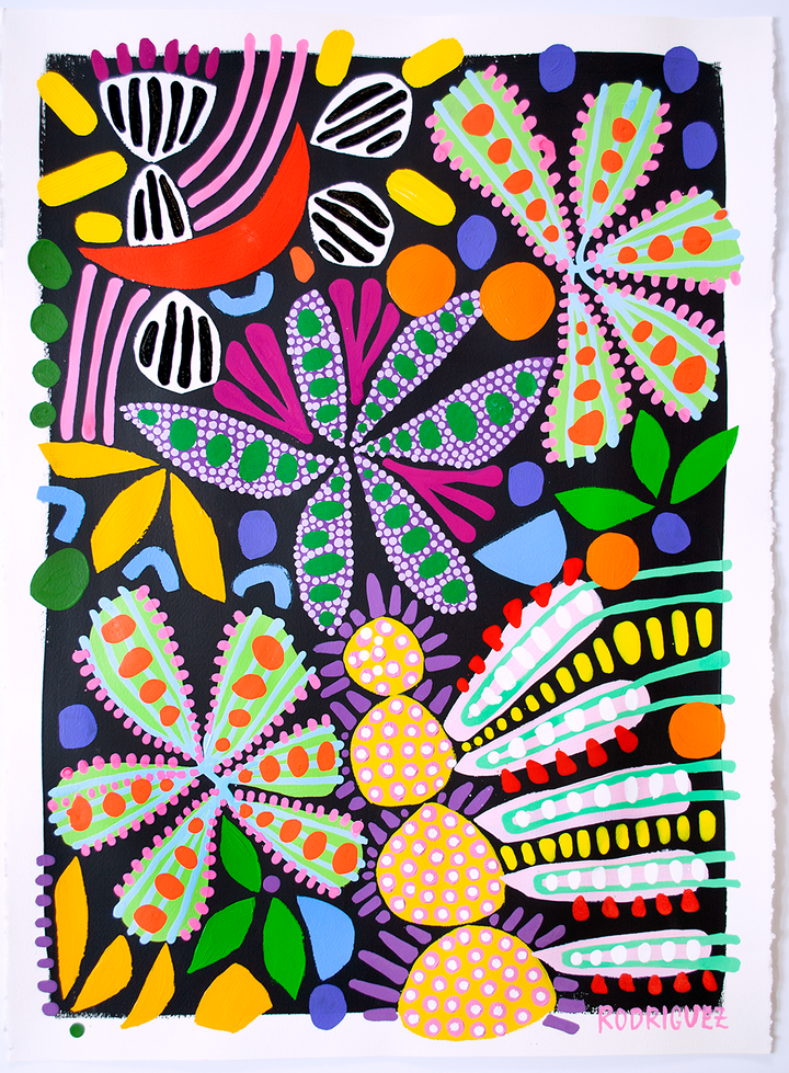 SEAFLOWER 1 - 22x30 ON PAPER