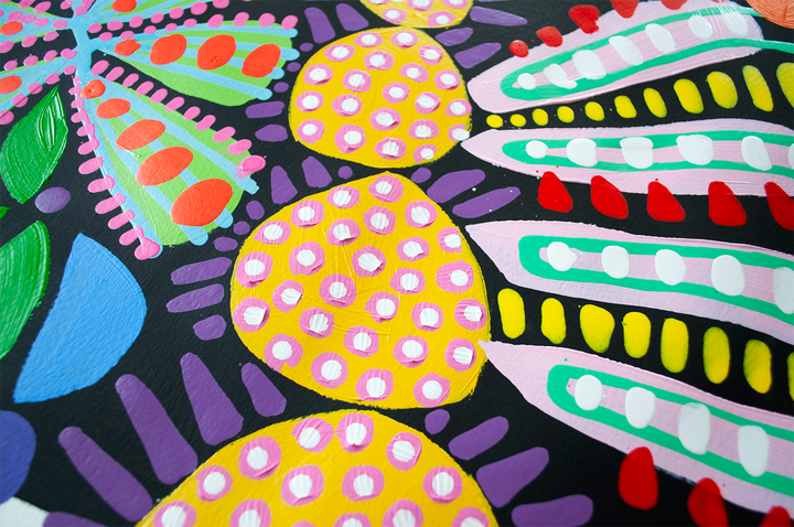 SEAFLOWER 1 - 22x30 ON PAPER