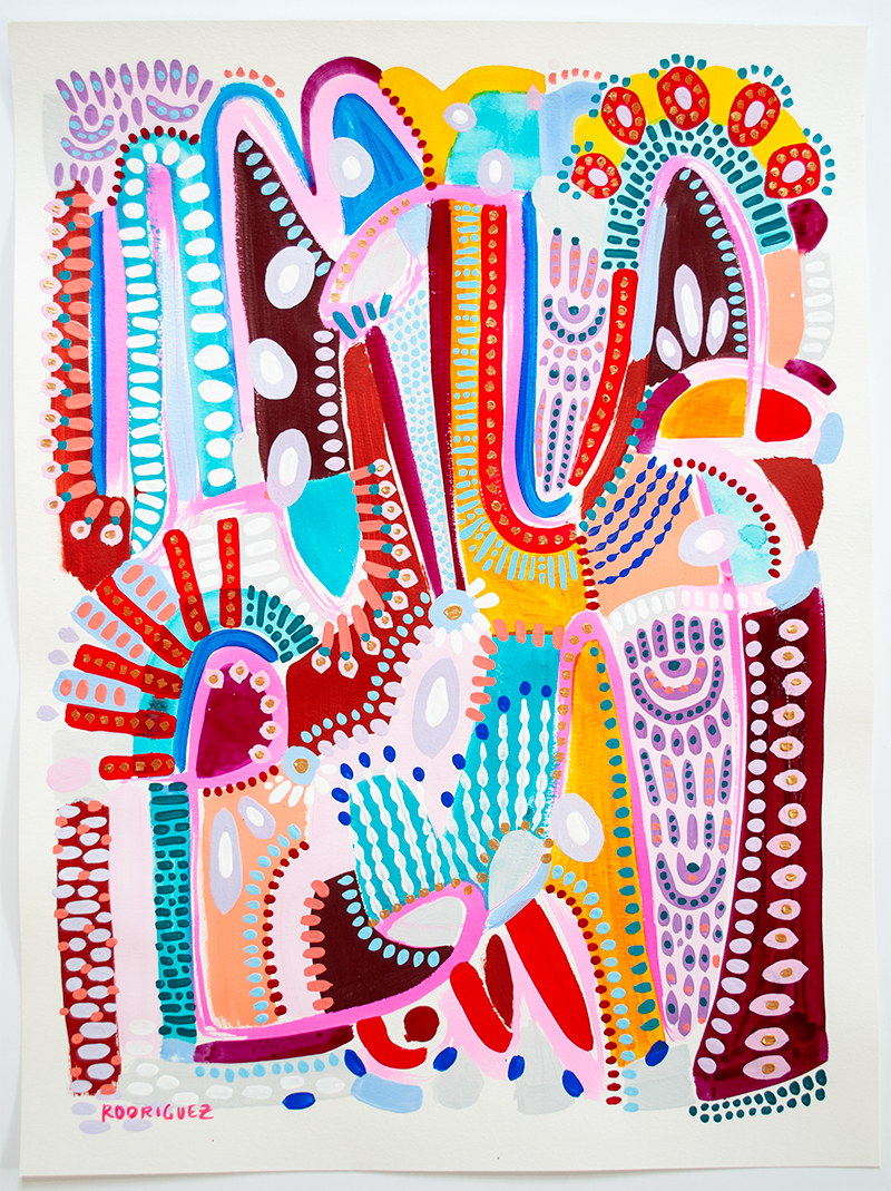 SNAKES AND LADDERS II - 18X24 ON PAPER