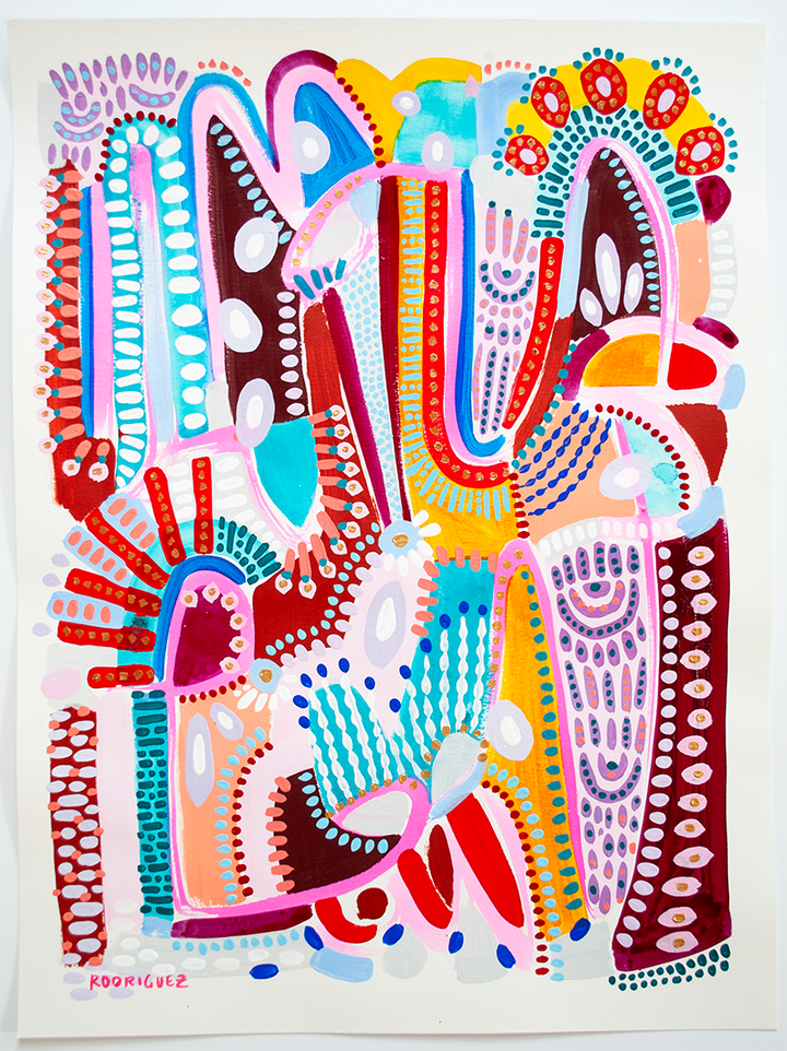 SNAKES AND LADDERS II - 18X24 ON PAPER