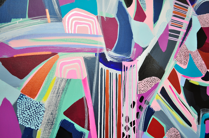 SPACES BETWEEN DREAMS - 60x48 ON CANVAS