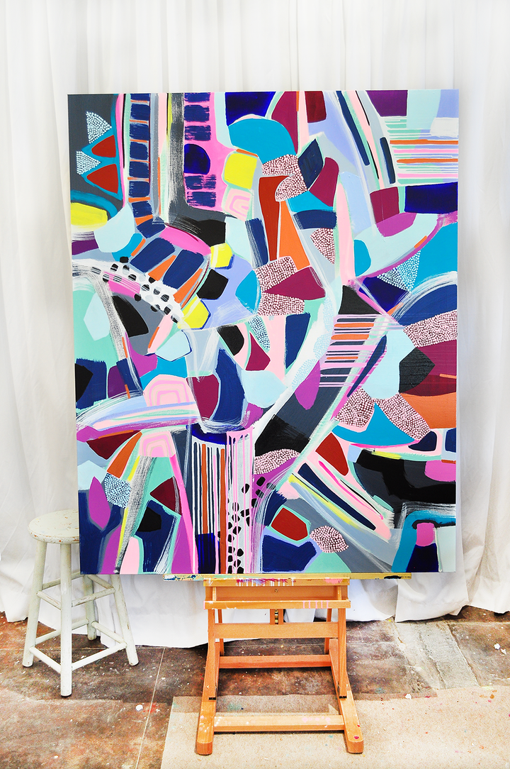 SPACES BETWEEN DREAMS - 60x48 ON CANVAS