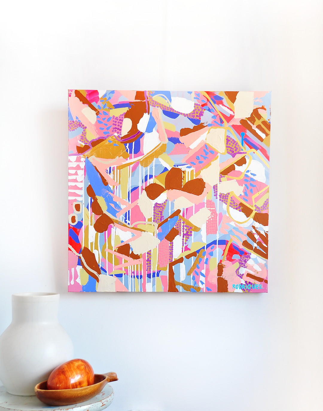 SPROUT 24x24 ON CANVAS