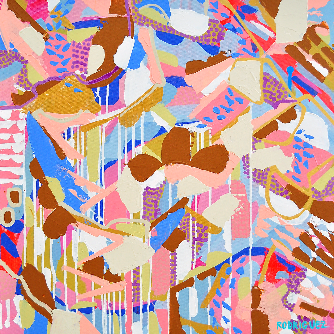 SPROUT 24x24 ON CANVAS