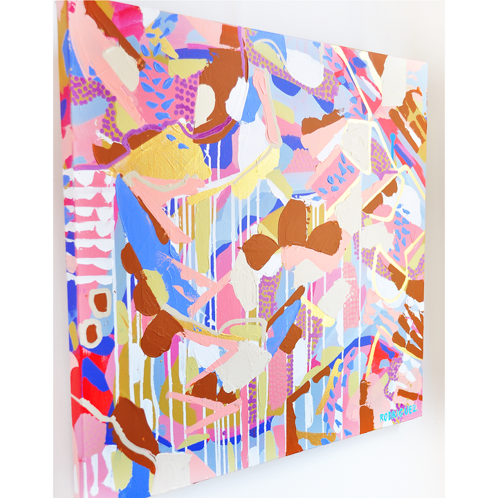 SPROUT 24x24 ON CANVAS