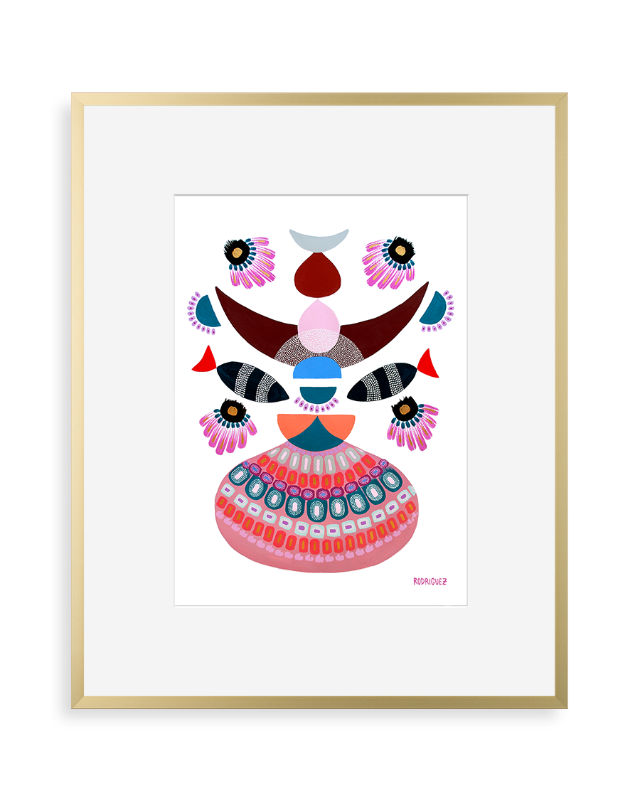 Contemporary art print by Marianne Angeli Rodriguez