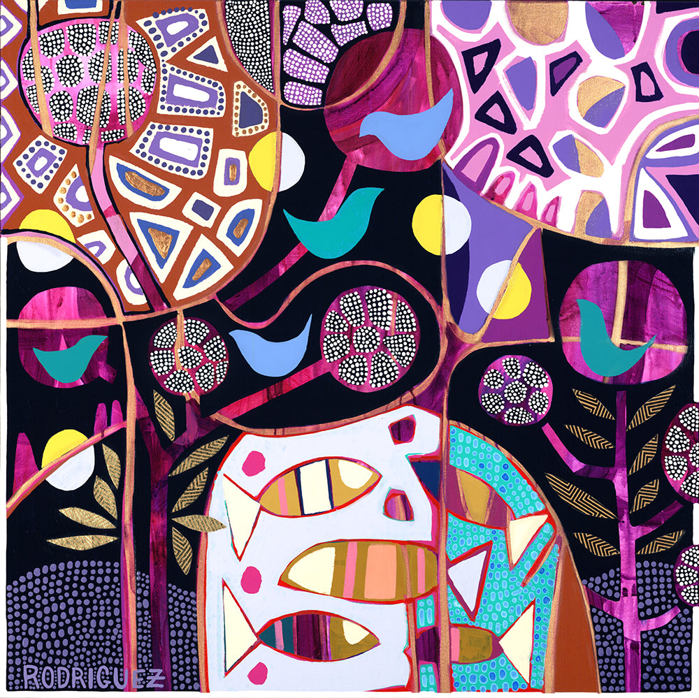 They Gathered To Sing For Us - Canvas Print